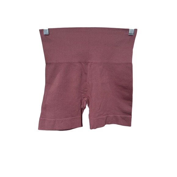 SET Active Pants - SET Active Sculptflex Bike Shorts Mauve Pink High Waist Seamless Size Small